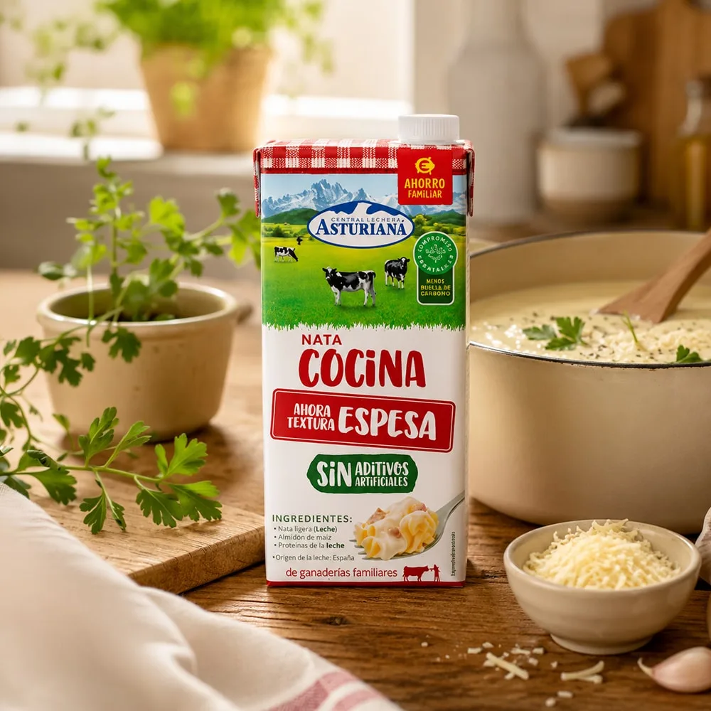 Asturiana UHT Cooking Cream 18% fat