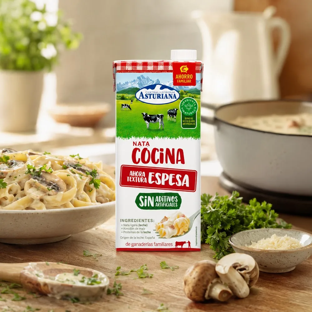 Asturiana UHT Cooking Cream 5% fat