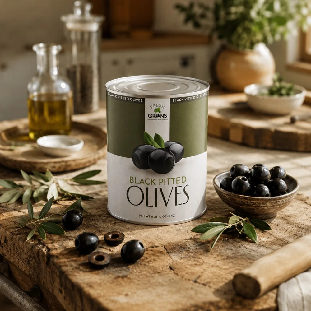 Black Pitted Olives