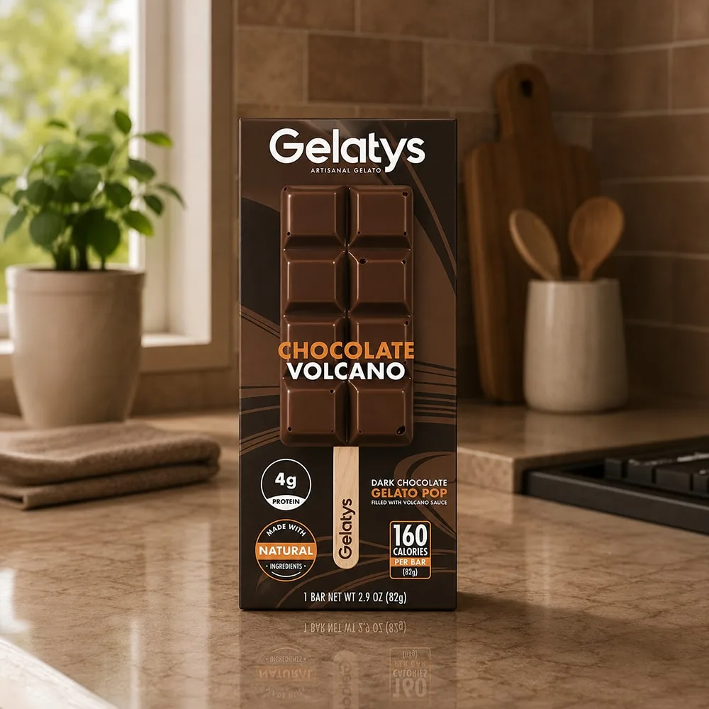Gelato Pop, Chocolate Volcano