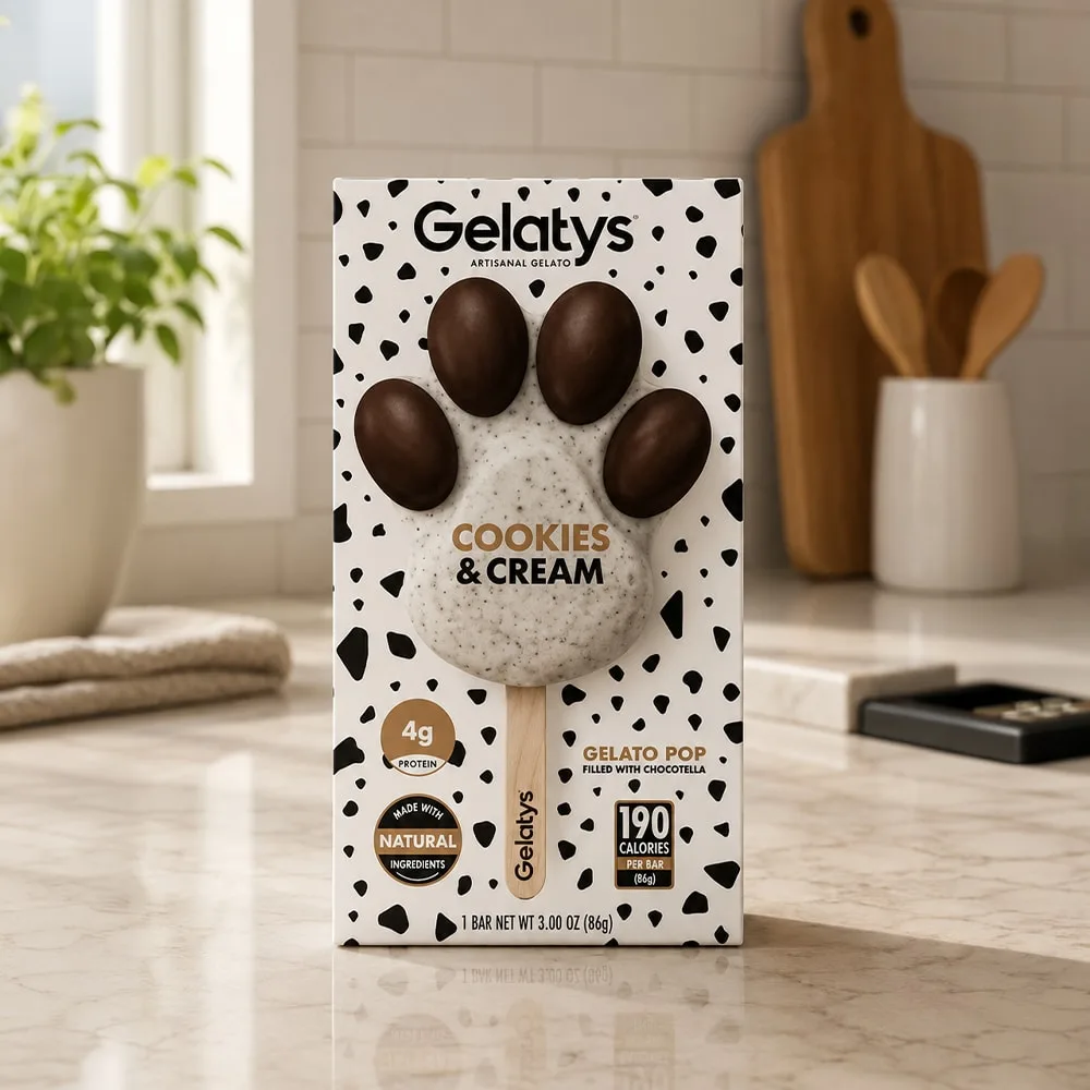 Gelato Pop, Cookies & Cream