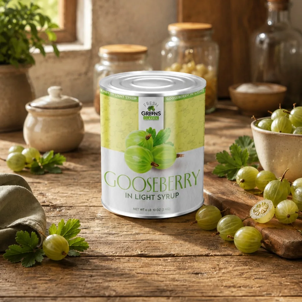 Gooseberry in Light Syrup
