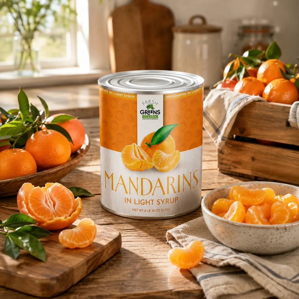 Mandarins in Light Syrup