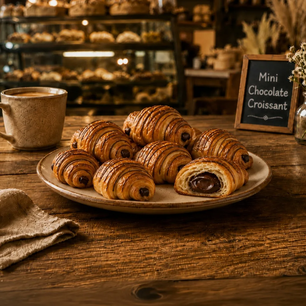 Mini Chocolate Croissant