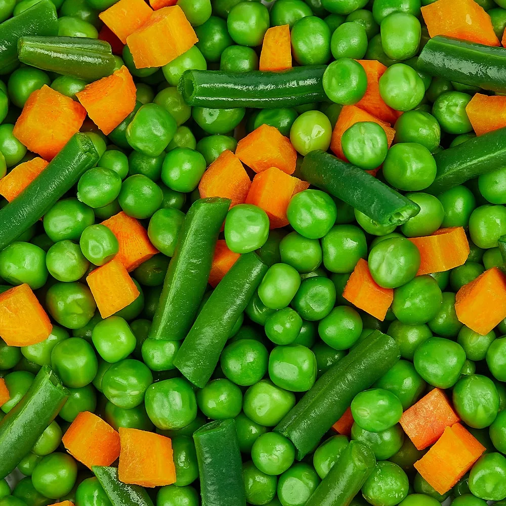 Mixed Vegetables 3-Way Russian, IQF