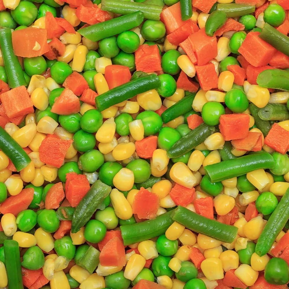 Mixed Vegetables 4 way, IQF