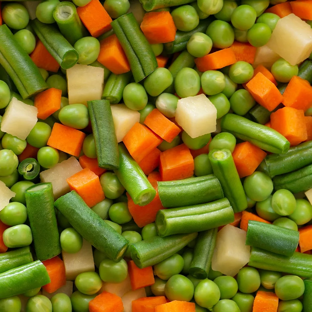 Mixed Vegetables Garden, IQF