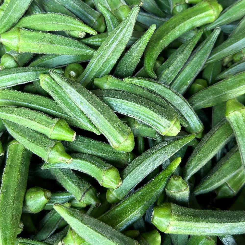 Okra Whole, IQF