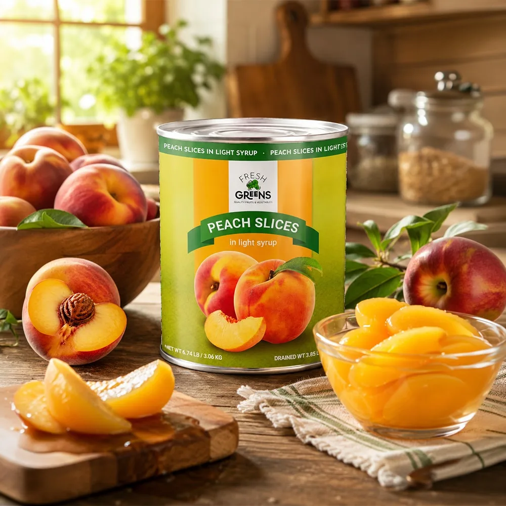 Peaches in light Syrup Sliced