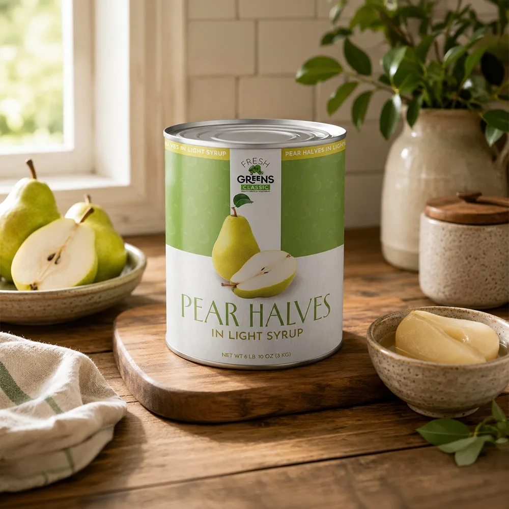 Pear Halves in Light Syrup
