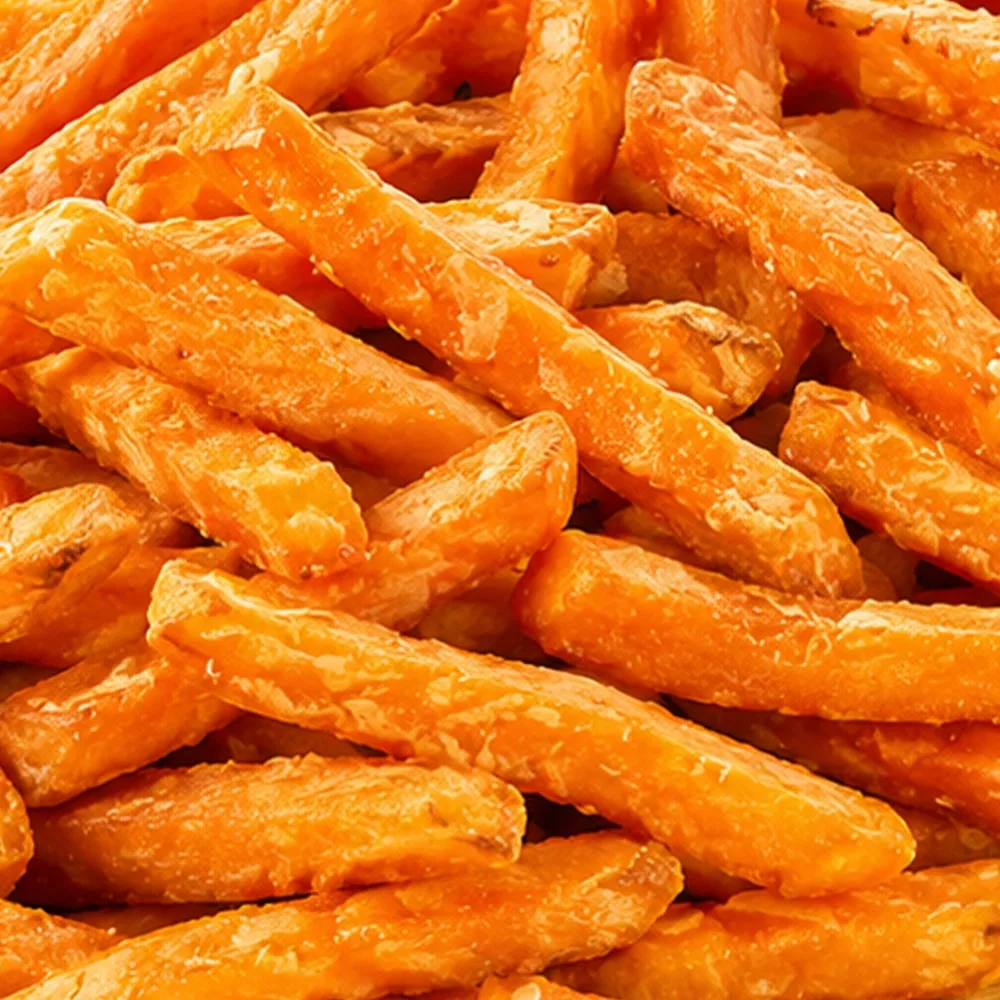 Potato Sweet, French Fries Frozen, 3/8 Inch