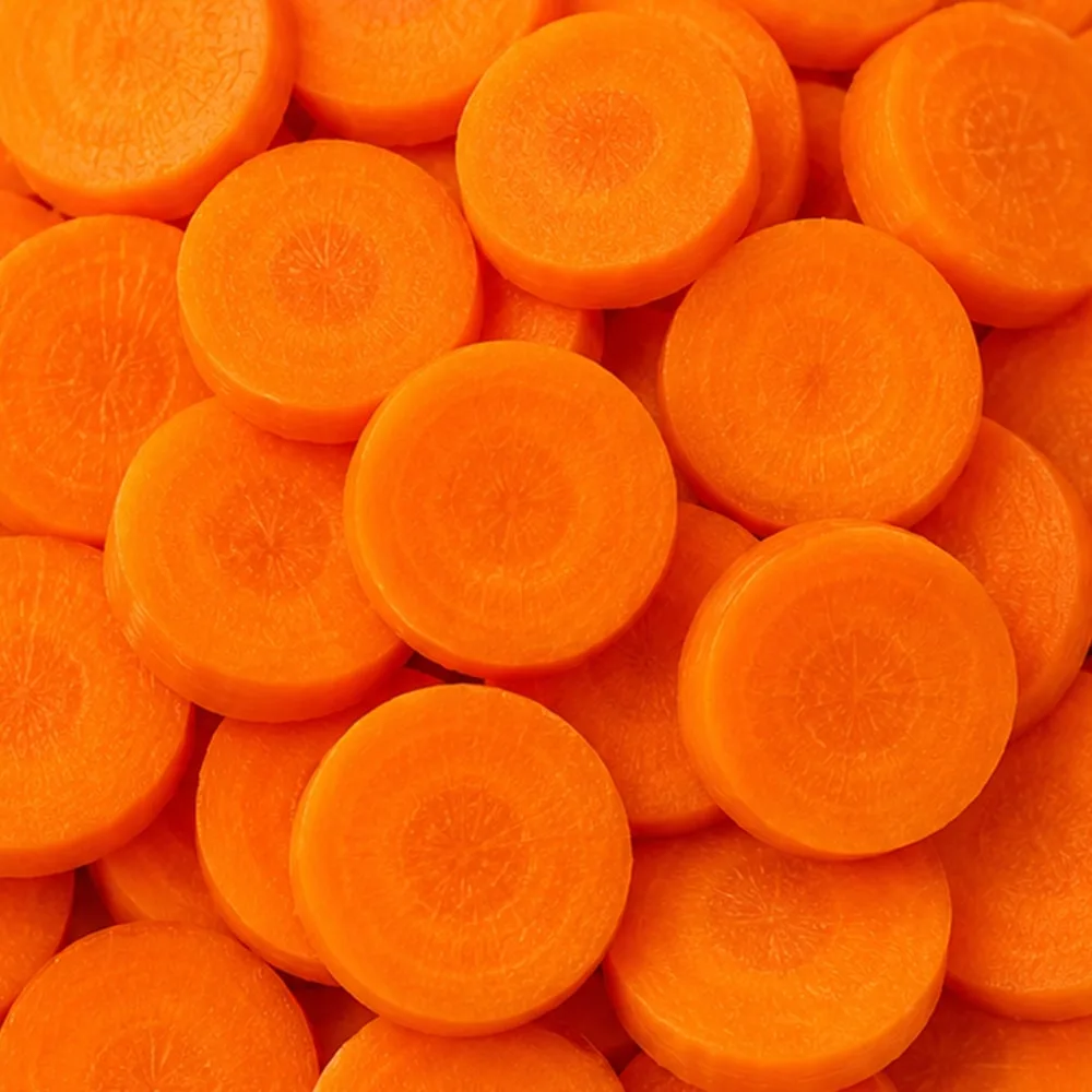 Carrots Sliced, IQF
