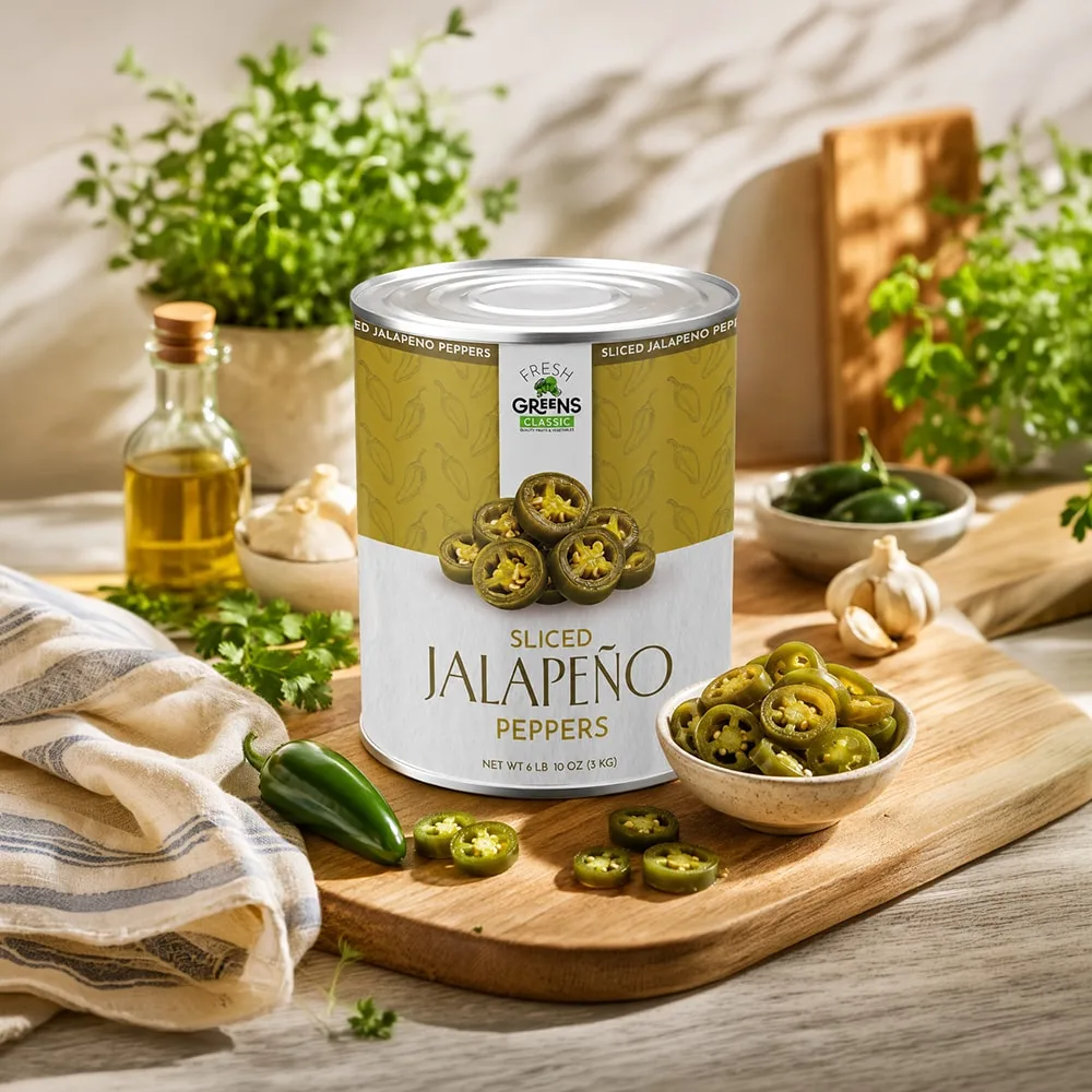 Sliced Jalapeño Peppers