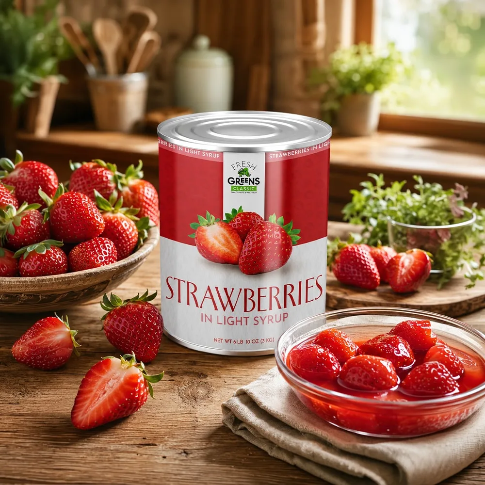 Strawberry in Light Syrup