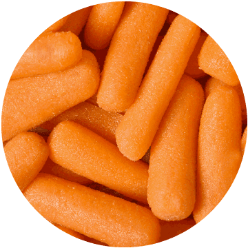 Baby Carrots, IQF