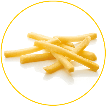 FRENCH FRIES STRAIGHT CUT 9-10 MM FROZEN