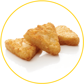 FRENCH FRIED HASH BROWNS TRIANGLE
