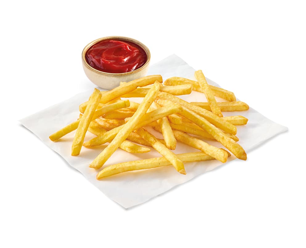 French Fries Frozen Double Coated, Colossal Crisp 3/8"