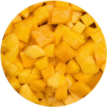 Mango Chunks, IQF