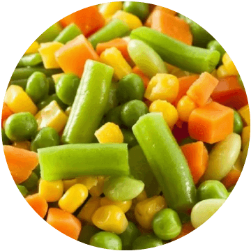 Mixed Vegetables 4 way, IQF