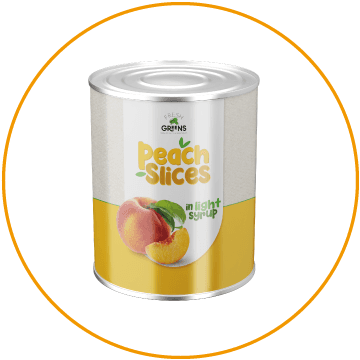 Peaches in light Syrup Sliced
