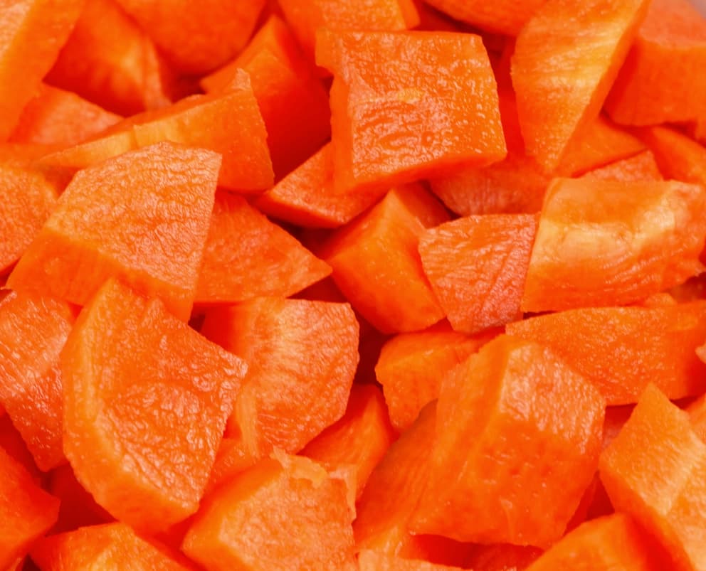 Papaya Chunks, IQF